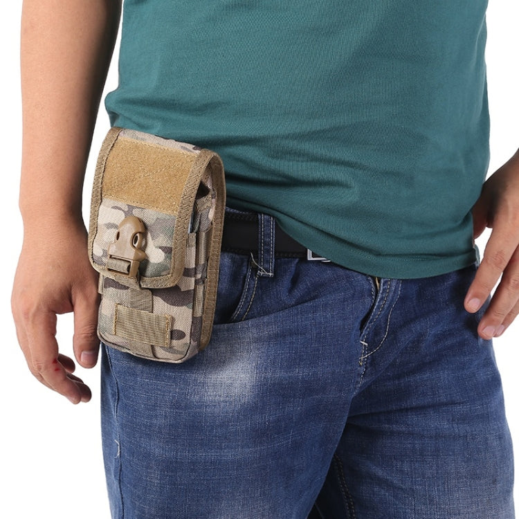 Marsupio multifunzionale con sistema Molle da 2 pezzi Tasche da corsa per esterni per telefono cellulare inferiore a 5,5 pollici, 2 PCS