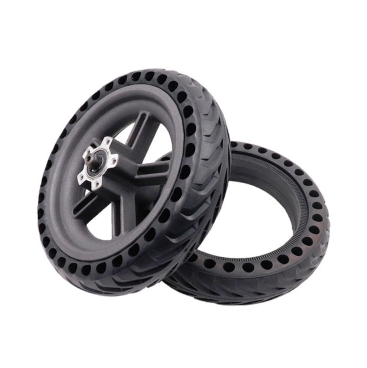 8.5 pollici Per Xiaomi Norma Mijia M365 Accessori Scooter Elettrico Ruota Boss Ruota Pneumatico Integrato 5 Fori A Nido D'ape Solido Ruota Pneumatico, Honeycomb Solid Wheel Tire
