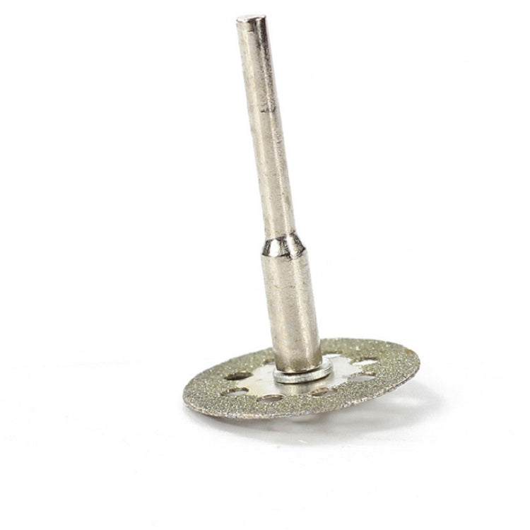 Accessori per smerigliatrice elettrica con lama per sega in giada con truciolo di smeriglio a 8 fori, 10 Saw Blade 2 Connecting rod 30MM, 10 Saw Blade 2 Connecting rod 20MM, 10 Saw Blade 2 Connecting rod 22MM, 10 Saw Blade 2 Connecting rod 25MM