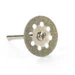 Accessori per smerigliatrice elettrica con lama per sega in giada con truciolo di smeriglio a 8 fori, 10 Saw Blade 2 Connecting rod 30MM, 10 Saw Blade 2 Connecting rod 20MM, 10 Saw Blade 2 Connecting rod 22MM, 10 Saw Blade 2 Connecting rod 25MM