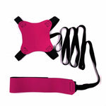 Attrezzatura da allenamento per pallavolo all'aperto Borsa da pallavolo a rimbalzo Cintura da allenamento per pallavolo, Volleyball Training Belt(Black)