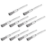 Spazzola metallica da 10 pezzi Spazzola per lucidatura decalcificazione in metallo per rimuovere la spazzola per lucidatura piatta dello strato di ossido, Pen Shape 3×5MM, Pen Shape 3×8MM, Bowl Shape3×15MM, Bowl Shape3×25MM, Flat 3×25MM, Flat 3×38MM