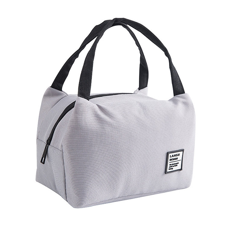 Borsa per il pranzo portatile Borsa per il pranzo termica isolata Borsa termica per il tote Borsa per il pranzo Bento Contenitore per il pranzo Borse per la conservazione degli alimenti scolastici, Black, Bento Storage Bags