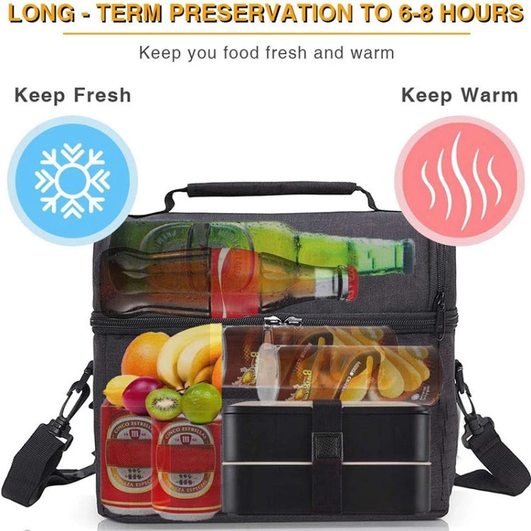 Borsa per il pranzo Borsa termica riutilizzabile Scatola per il pranzo isolata impermeabile multifunzionale