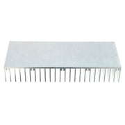 Raffreddamento del dissipatore di calore in alluminio per memoria di potenza transistor LED IC IC, dimensioni: 150x60x25mm