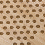 Set da gioco per famiglie con puzzle tradizionale esagonale in legno per bambini, Hexagon Puzzle Checkers