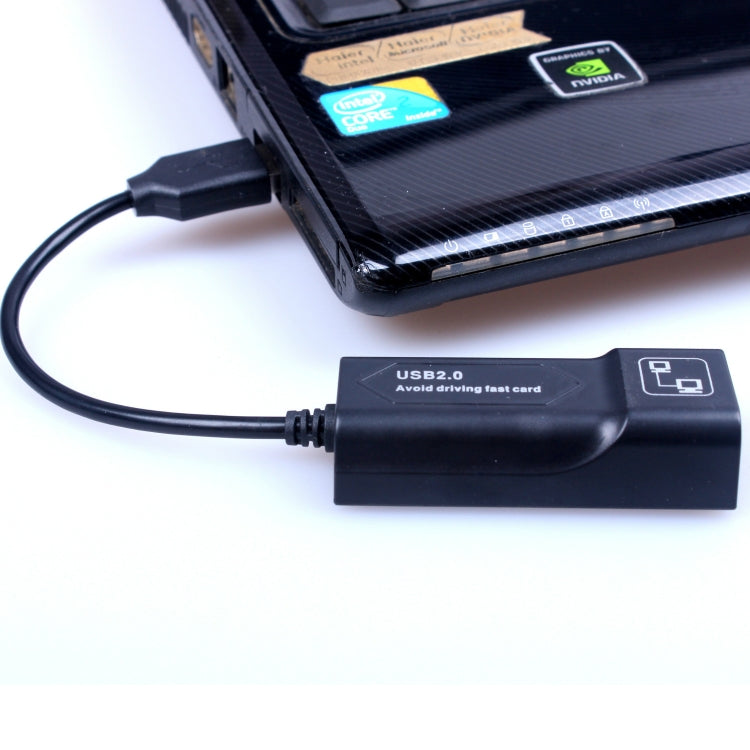 Adattatore Ethernet USB da USB a RJ45 10/100 Mbps Scheda di rete, USB 2.0 100Mbps