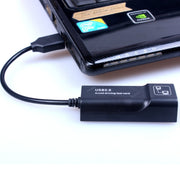 Adattatore Ethernet USB da USB a RJ45 10/100 Mbps Scheda di rete, USB 2.0 100Mbps