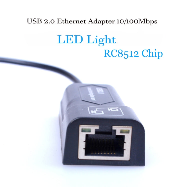 Adattatore Ethernet USB da USB a RJ45 10/100 Mbps Scheda di rete, USB 2.0 100Mbps