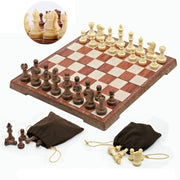 Gioco da tavolo pieghevole in legno, International Chess