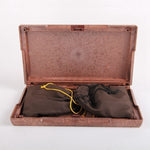 Gioco da tavolo scacchi pieghevole in legno 18x31 cm