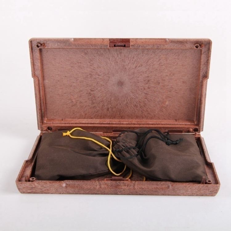 Gioco da tavolo scacchi pieghevole in legno 18x31 cm