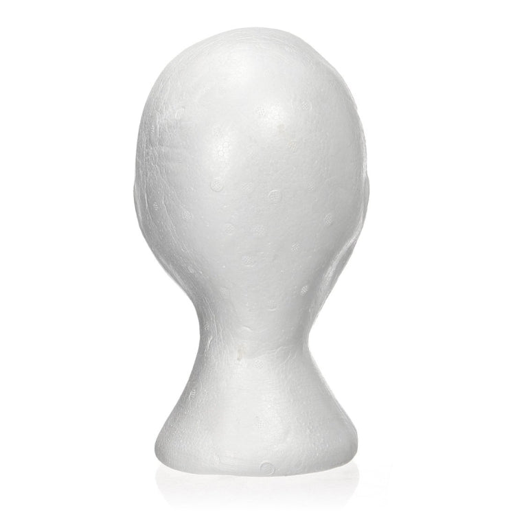 Testa di manichino femminile Espositore in schiuma per berretto, cuffie, accessori per capelli e parrucche Manichino donna in schiuma