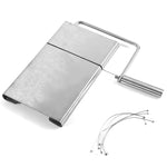 2 utensili da cucina per tagliere per burro, affettatrice per formaggio in acciaio inossidabile, Cheese Slicer 1