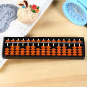 Abaco in plastica 15 cifre Strumento aritmetico Matematica Impara gli aiuti Calcolando i giocattoli Regali per i bambini, 15 Digits Arithmetic Tool Math Abacus