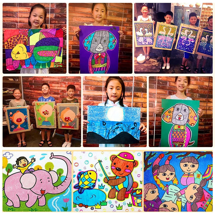 Set d'arte Pittura Strumenti di disegno ad acquerello Confezione regalo per bambini