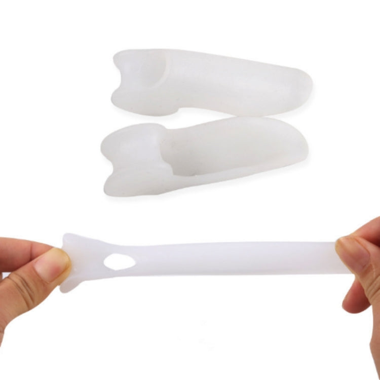 2 pezzi di correttore per la separazione del pollice della punta piccola a foro singolo, 2 PCS Single-hole