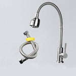 Rubinetto da cucina Testa antispruzzo Lavabo Lavello Rubinetto girevole universale Giunto in rame pieno, Cold Water, Cold Water+50 cm Tube, Cold Water+60 cm Tube, Cold Water+80 cm Tube, Hot & Cold Water, Hot & Cold Water+60 cm Tube, 304 Cold Water     ...