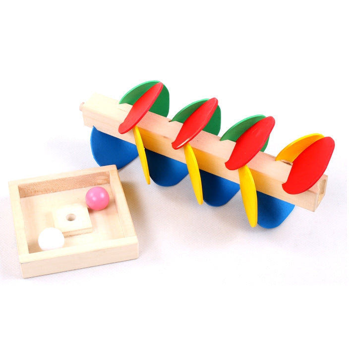 Blocchi educativi in legno per bambini 3 pezzi