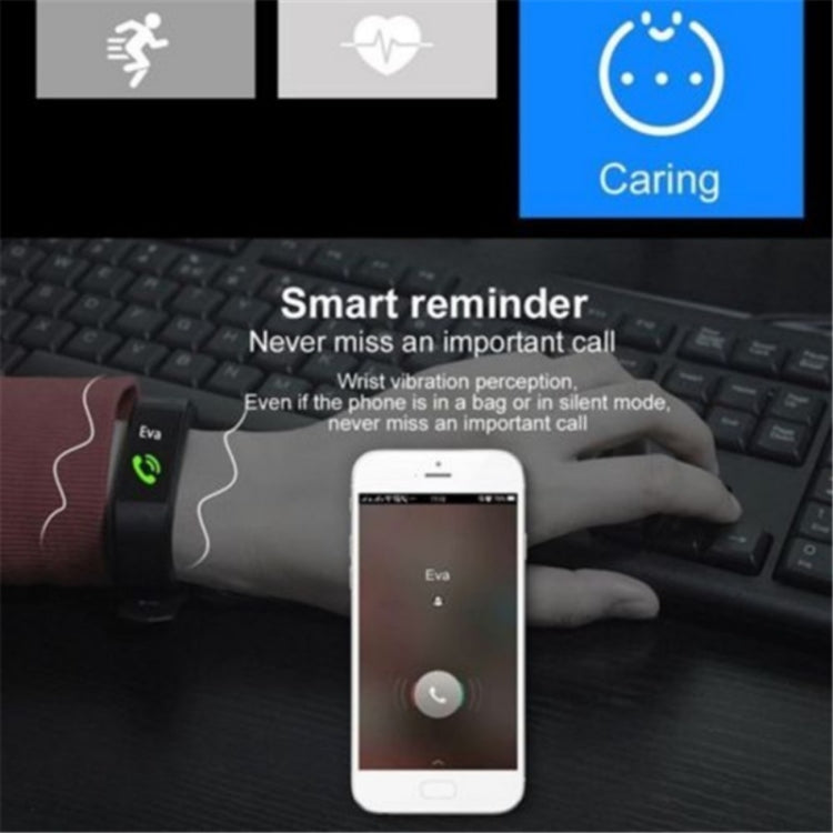 Bracciale fitness tracker sportivo con contapassi per orologio intelligente con schermo OLED ID115 da 0,96 pollici, ID115 Black, ID115 Red, ID115 Green, ID115 Purple, ID115 Blue