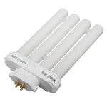 Lampadina a 4 file 27W 6500K 4PinTube Tubo fluorescente compatto Lampada a risparmio energetico Tubo lampadina Illuminazione bianca pura