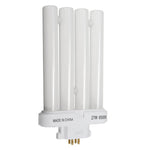 Lampadina a 4 file 27W 6500K 4PinTube Tubo fluorescente compatto Lampada a risparmio energetico Tubo lampadina Illuminazione bianca pura