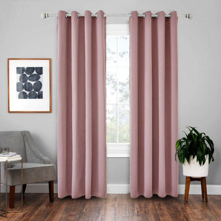 Tenda solida isolante in tessuto per tende ombreggianti ad alta precisione da 4 pezzi, 52x84（132x213）, 52x95 Inch（132x240CM）