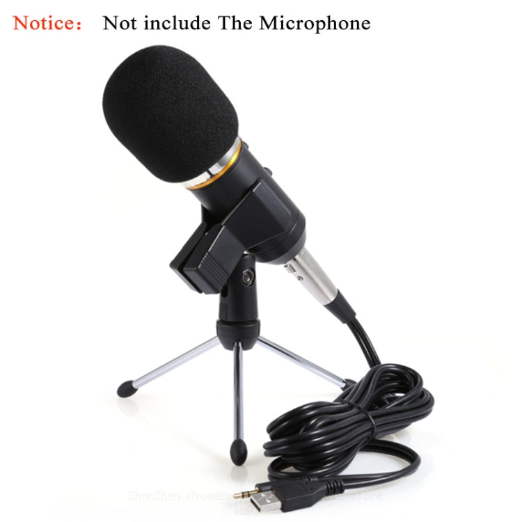 Supporto per microfono Supporto per microfono regolabile Supporto per clip con morsetto per microfono pieghevole Supporto per treppiede in metallo