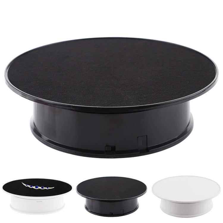 Espositore per giradischi rotante elettrico da 360 gradi da 20 cm per fotografia, carico massimo, puntelli per riprese video da 1,5 kg, giradischi, 20cm/Powered by Battery(W+B), 20cm/Powered by Battery(B), 20cm/Powered by Battery(W)