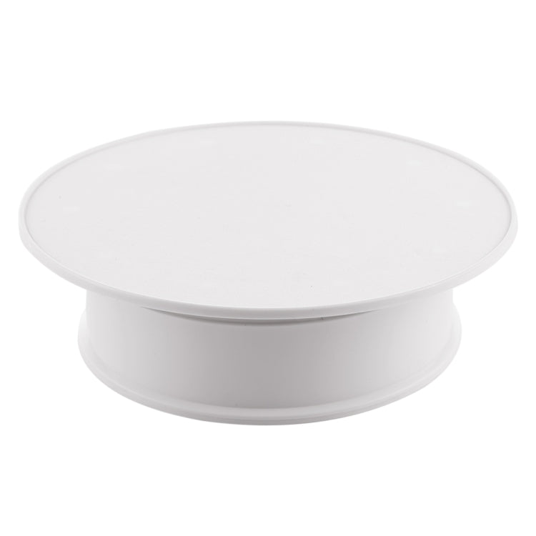 Giradischi elettrico rotante da 30 cm, a 360 gradi, espositore, puntelli per riprese video, giradischi per fotografia, carico 4 kg, spina americana (bianco), 30cm(W)