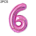 2 palloncini con numeri in foglio di alluminio da 40 pollici, compleanno, matrimonio, festa di fidanzamento, decorazioni per bambini