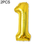 2 palloncini con numeri in foglio di alluminio da 40 pollici, compleanno, matrimonio, festa di fidanzamento, decorazioni per bambini