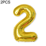 2 palloncini con numeri in foglio di alluminio da 40 pollici, compleanno, matrimonio, festa di fidanzamento, decorazioni per bambini