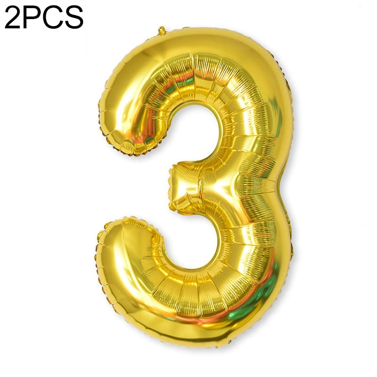 2 palloncini con numeri in foglio di alluminio da 40 pollici, compleanno, matrimonio, festa di fidanzamento, decorazioni per bambini