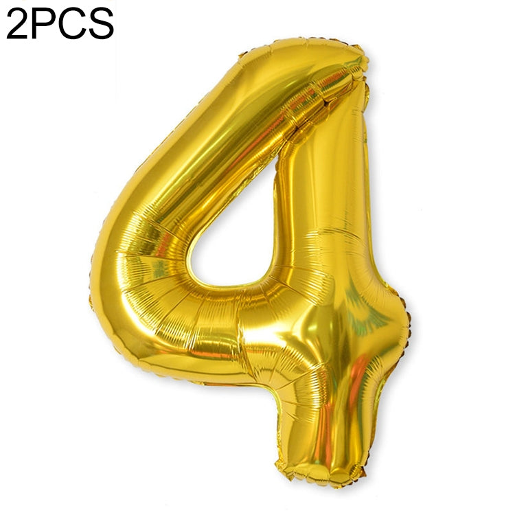 2 palloncini con numeri in foglio di alluminio da 40 pollici, compleanno, matrimonio, festa di fidanzamento, decorazioni per bambini