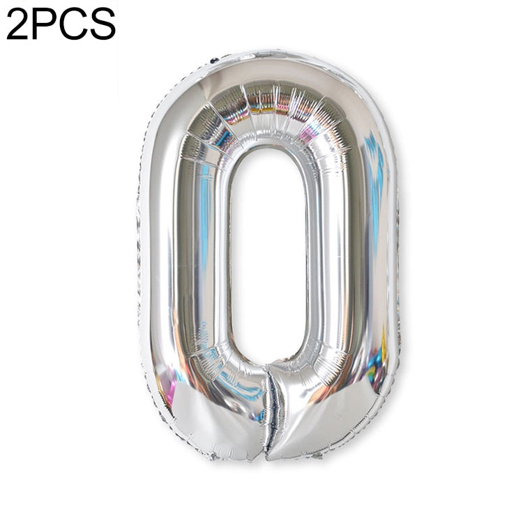 2 palloncini con numeri in foglio di alluminio da 40 pollici, compleanno, matrimonio, festa di fidanzamento, decorazioni per bambini