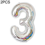 2 palloncini con numeri in foglio di alluminio da 40 pollici, compleanno, matrimonio, festa di fidanzamento, decorazioni per bambini