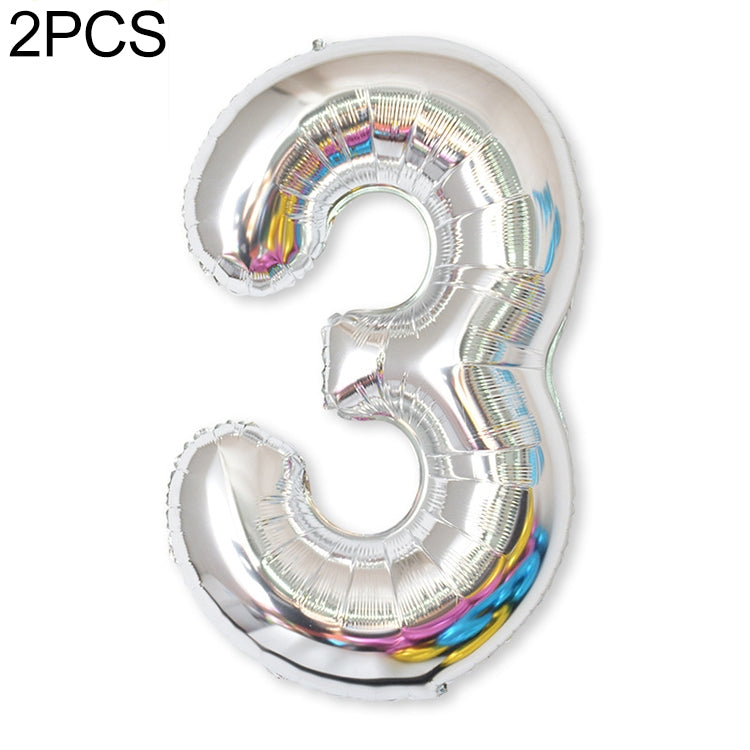 2 palloncini con numeri in foglio di alluminio da 40 pollici, compleanno, matrimonio, festa di fidanzamento, decorazioni per bambini