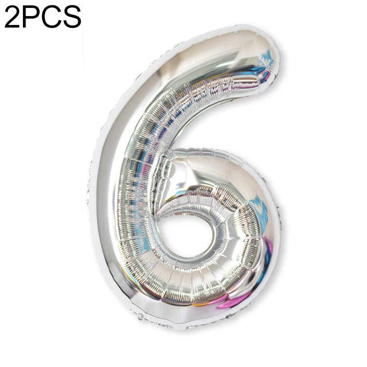 2 palloncini con numeri in foglio di alluminio da 40 pollici, compleanno, matrimonio, festa di fidanzamento, decorazioni per bambini