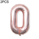 2 palloncini con numeri in foglio di alluminio da 40 pollici, compleanno, matrimonio, festa di fidanzamento, decorazioni per bambini