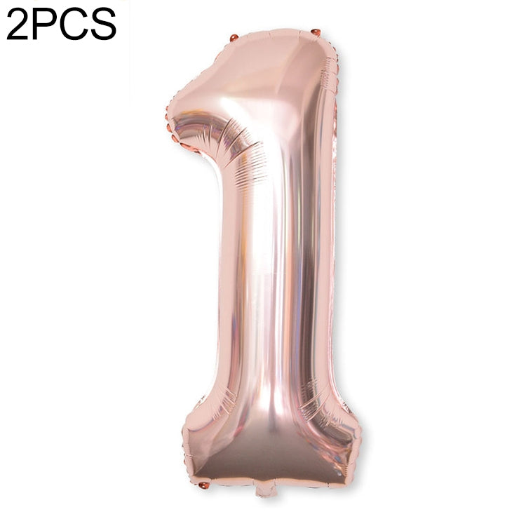2 palloncini con numeri in foglio di alluminio da 40 pollici, compleanno, matrimonio, festa di fidanzamento, decorazioni per bambini