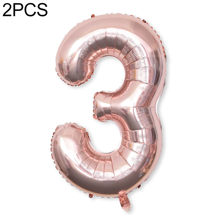 2 palloncini con numeri in foglio di alluminio da 40 pollici, compleanno, matrimonio, festa di fidanzamento, decorazioni per bambini