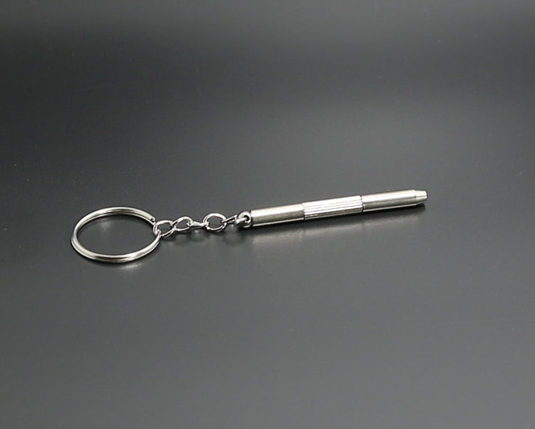 Portachiavi multifunzionale Strumento di riparazione Cacciavite Mini portachiavi multiutensile portatile, screwdriver Shape