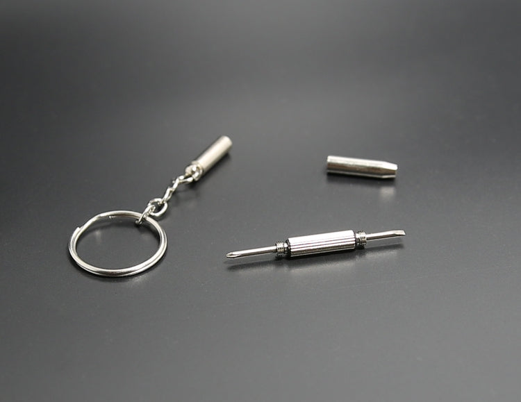Portachiavi multifunzionale Strumento di riparazione Cacciavite Mini portachiavi multiutensile portatile, screwdriver Shape