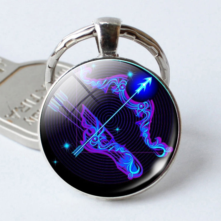 Portachiavi con segno zodiacale Portachiavi con 12 costellazioni e ciondolo a faccia singola