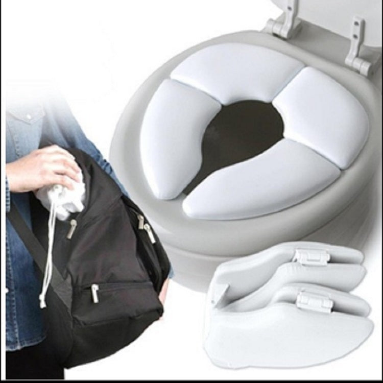 Copri sedile WC pieghevole imbottito per bambini