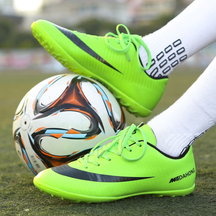 Scarpe da calcio antiscivolo traspiranti Scarpe da calcio da allenamento per interni ed esterni per bambini e adulti, 32, 33, 34, 35, 36, 37, 38, 39, 40, 41, 42, 43, 44