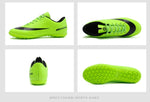 Scarpe da calcio antiscivolo traspiranti Scarpe da calcio da allenamento per interni ed esterni per bambini e adulti, 32, 33, 34, 35, 36, 37, 38, 39, 40, 41, 42, 43, 44