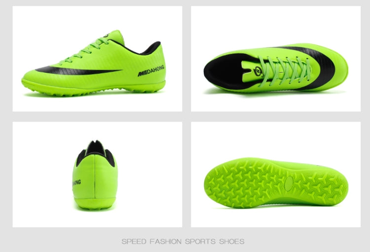 Scarpe da calcio antiscivolo traspiranti Scarpe da calcio da allenamento per interni ed esterni per bambini e adulti, 32, 33, 34, 35, 36, 37, 38, 39, 40, 41, 42, 43, 44