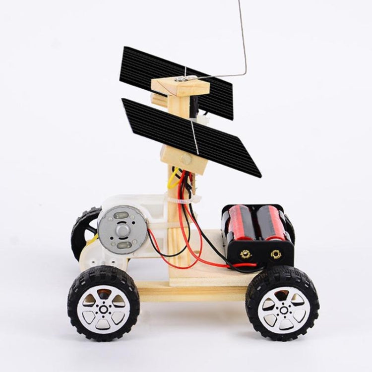 Mini auto in legno fai da te con telecomando senza fili, modello di veicolo, giocattoli per bambini, DIY Mini Wooden Car